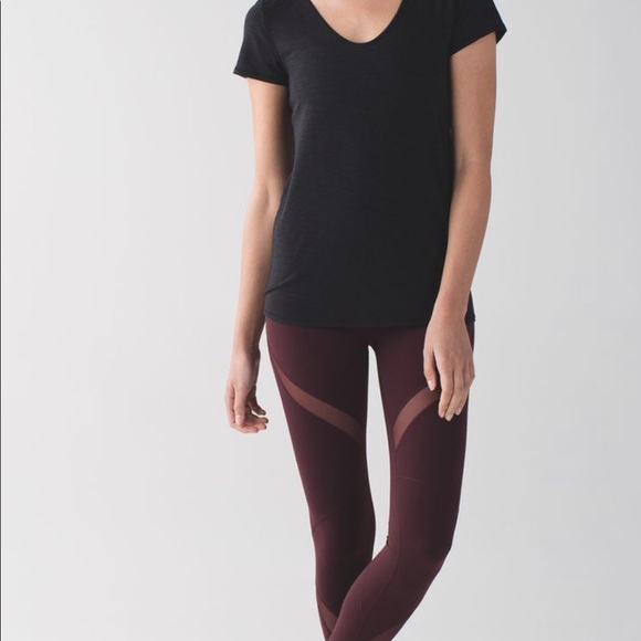 Lululemon High Times Wrap Mesh Leggings - Picture 3 of 14